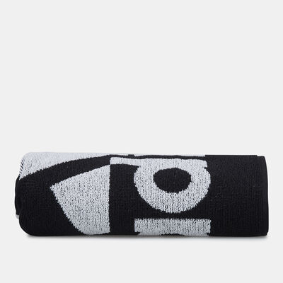 adidas Logo Small Towel Black adidas Logo Small Towel Black