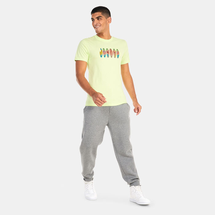 Jordan Men's Flight MVP T-Shirt Green Jordan Men's Flight MVP T-Shirt Green image number 2