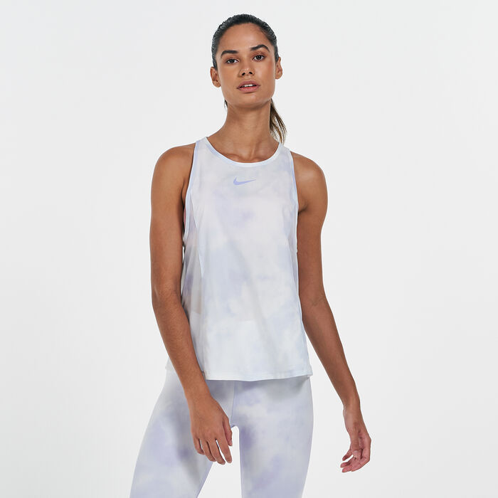 Nike Women's Icon Clash Sleek Tank Top Purple Nike Women's Icon Clash Sleek Tank Top Purple image number 0