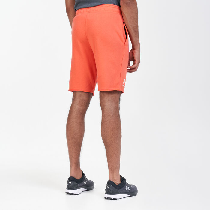 Under Armour Men's Rival Terry Shorts Red Under Armour Men's Rival Terry Shorts Red image number 1