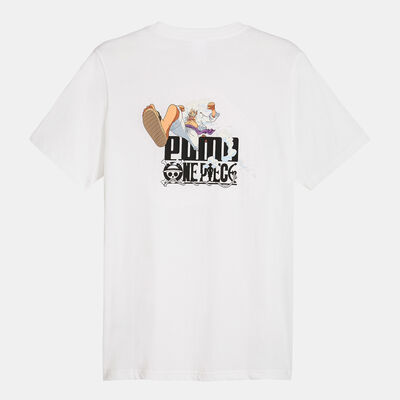 PUMA Men's x One Piece Graphic T-Shirt White