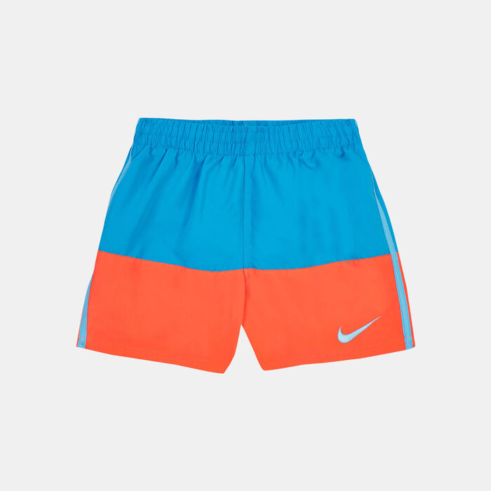 Nike Swim Kids' 4-Inch Volley Swimming Shorts Blue image number 0