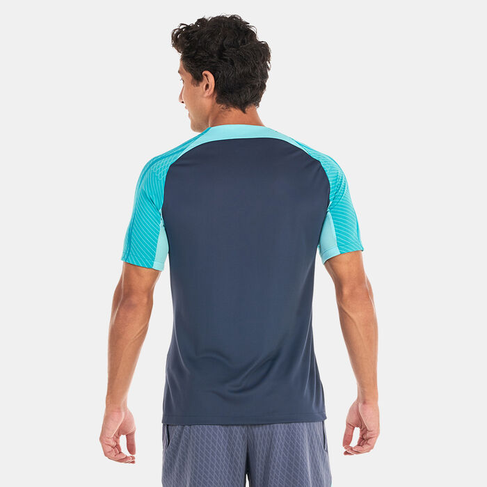 Nike Men's F.C. Barcelona Strike Third Dri-FIT Football Top Blue Nike Men's F.C. Barcelona Strike Third Dri-FIT Football Top Blue image number 1