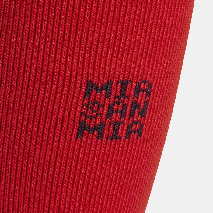 adidas Men's Bayern Munich Home Football Over-The-Calf Socks - 2024/25 Red image number 2