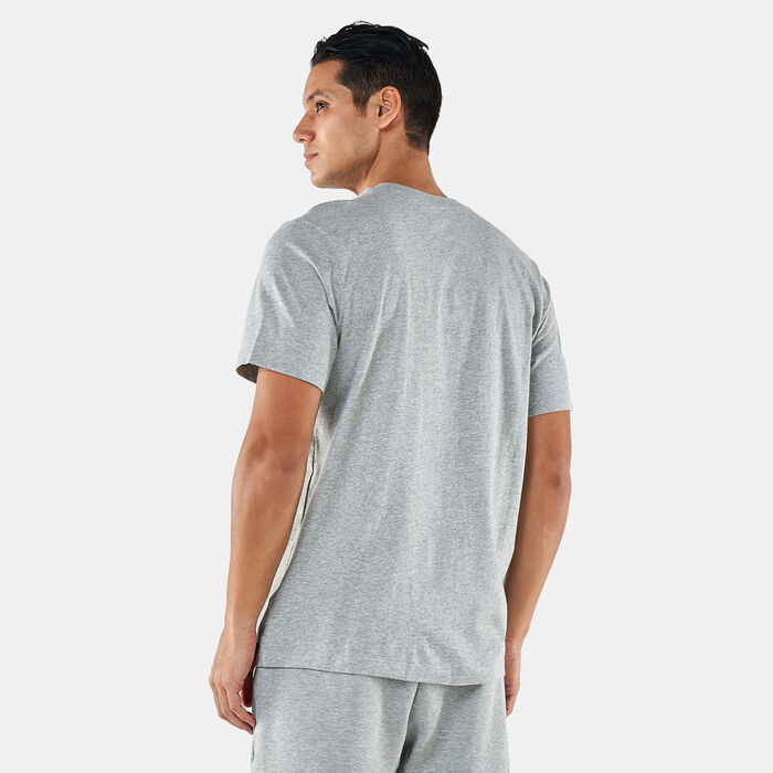 Nike Men's Sportswear Swoosh T-Shirt Grey Nike Men's Sportswear Swoosh T-Shirt Grey image number 1