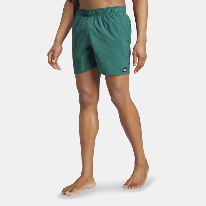 adidas Men's Solid CLX Swimming Shorts Black adidas Men's Solid CLX Swimming Shorts Black image number 0