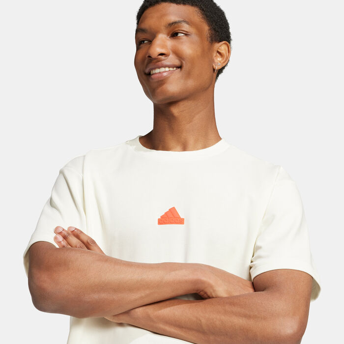 adidas Men's Future Icons Badge of Sport T-Shirt White adidas Men's Future Icons Badge of Sport T-Shirt White image number 4