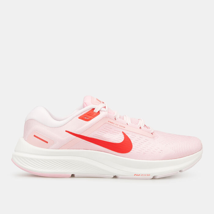 Nike Women's Air Zoom Structure 24 Shoe Pink Nike Women's Air Zoom Structure 24 Shoe Pink image number 0