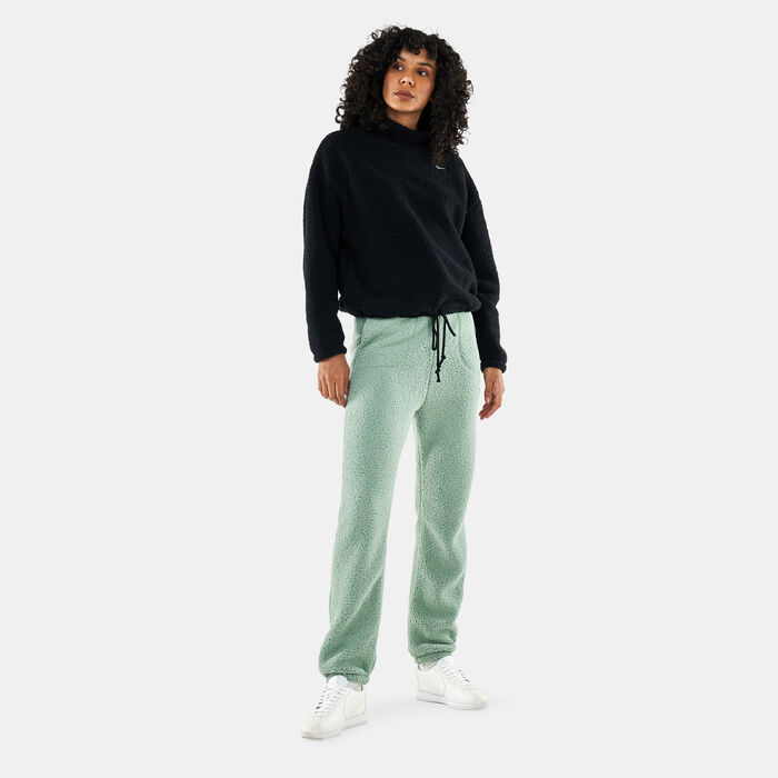 Nike Women's Tech Fleece Cozy Bottom Core Pants Green Nike Women's Tech Fleece Cozy Bottom Core Pants Green image number 2