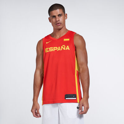 Nike Men's Spain Olympic Basketball Jersey Red
