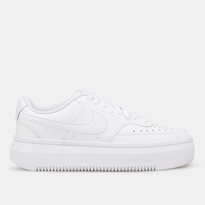 Nike Women's Court Vision Alta Shoe White