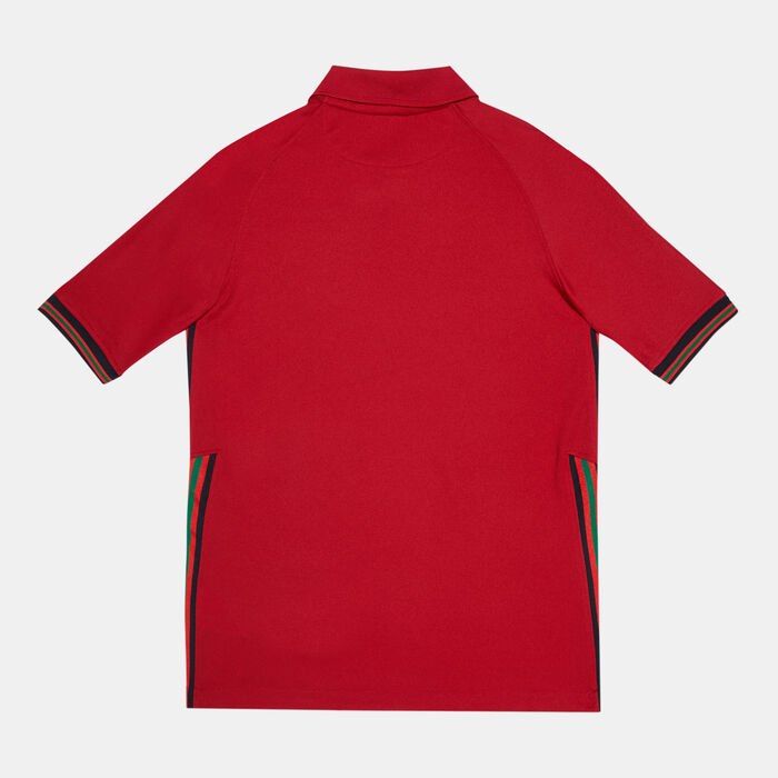 Nike Kids' Portugal 2020 Stadium Home Jersey (Older Kids) Red Nike Kids' Portugal 2020 Stadium Home Jersey (Older Kids) Red image number 1