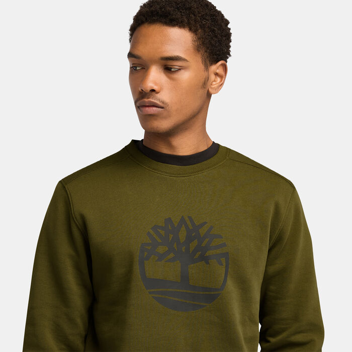 Timberland Men's Core Tree Sweatshirt Green image number 3