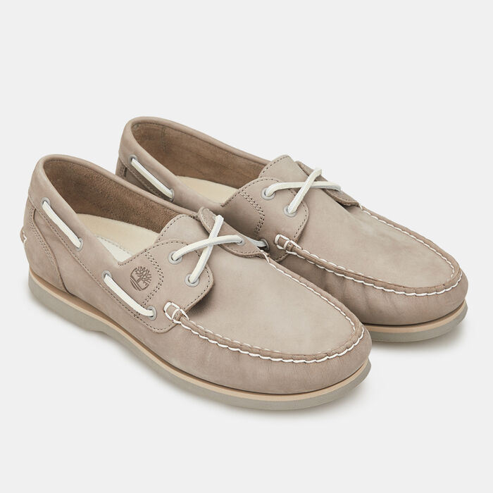 Timberland Women's Classic 2-Eye Boat Shoe Grey Timberland Women's Classic 2-Eye Boat Shoe Grey image number 1