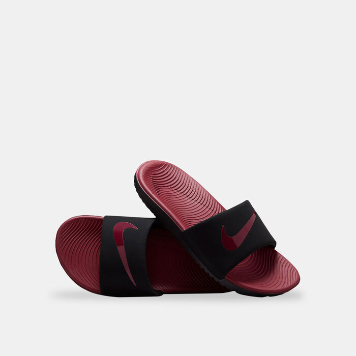 Nike Kids' Kawa Slides Black image number 0