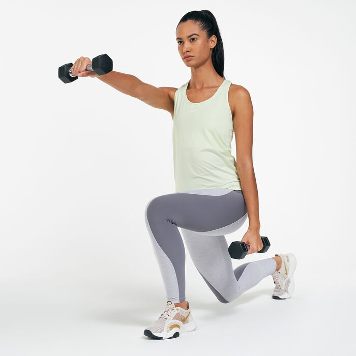 Nike Women's Dri-FIT One Training Tank Top Green image number 2