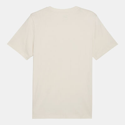 PUMA Men's Essentials+ Logo Lab Holiday T-Shirt Beige