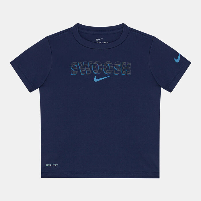Nike Kids' Swoosh T-Shirt Blue image number 0