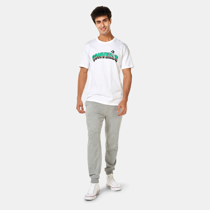 Converse Men's Star Chevron Plant T-Shirt White image number 2