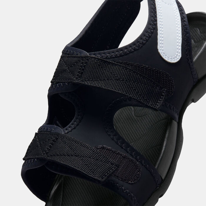 Nike Kids' Sunray Adjust 6 Slides Black Nike Kids' Sunray Adjust 6 Slides Black image number 4
