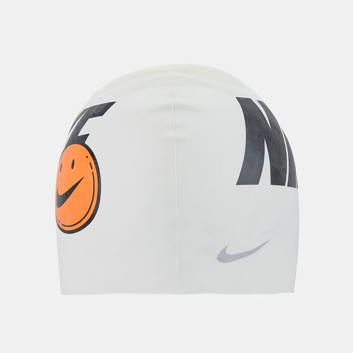 Nike Swim Have A Nike Day Adult Swimming Cap White Nike Swim Have A Nike Day Adult Swimming Cap White image number 0
