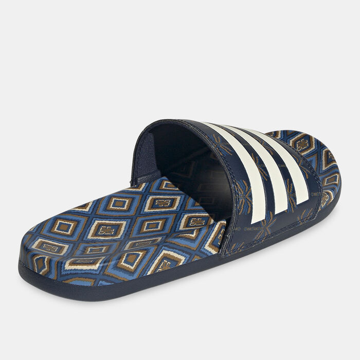 adidas Women's Adilette Comfort Slides Blue adidas Women's Adilette Comfort Slides Blue image number 2