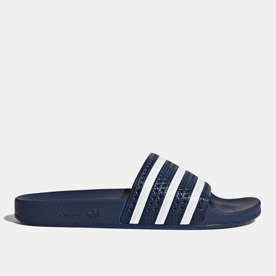 adidas Originals Men's Adilette Slides Blue adidas Originals Men's Adilette Slides Blue