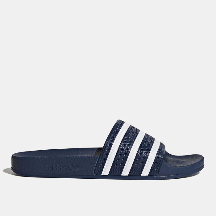 adidas Originals Men's Adilette Slides Blue adidas Originals Men's Adilette Slides Blue image number 0