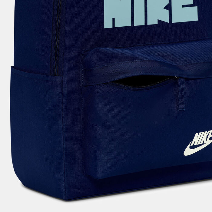 Nike Heritage Retro Backpack Blue image number 4