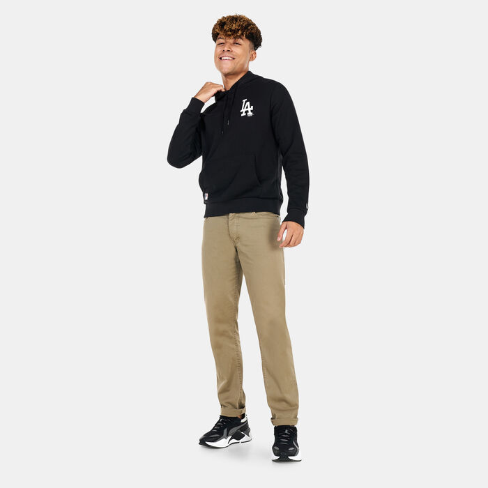 New Era Men's MLB Essentials Los Angeles Dodgers Hoodie Black New Era Men's MLB Essentials Los Angeles Dodgers Hoodie Black image number 2