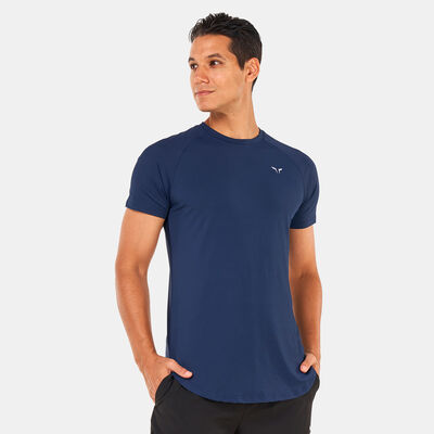 SQUATWOLF Men's Limitless Razor T-Shirt Blue