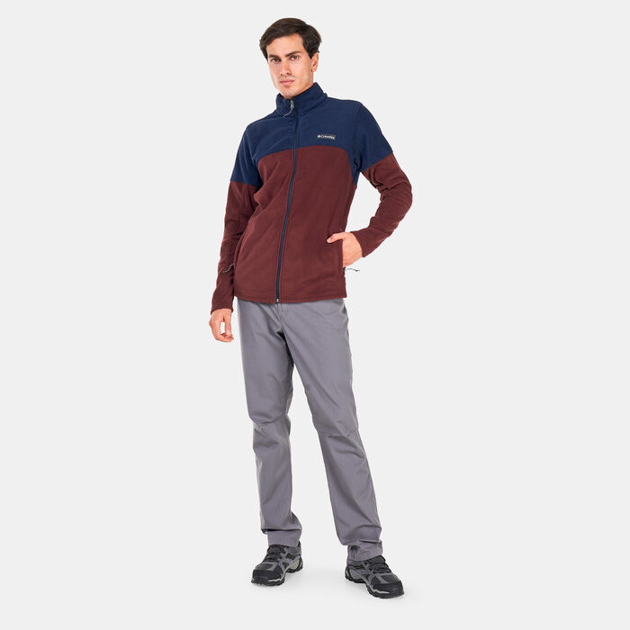 Columbia Men's Basin Trail III Fleece Full-Zip Jacket Purple Columbia Men's Basin Trail III Fleece Full-Zip Jacket Purple image number 2