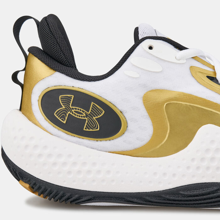 Under Armour UA Spawn 5 Basketball Shoe White Under Armour UA Spawn 5 Basketball Shoe White image number 4