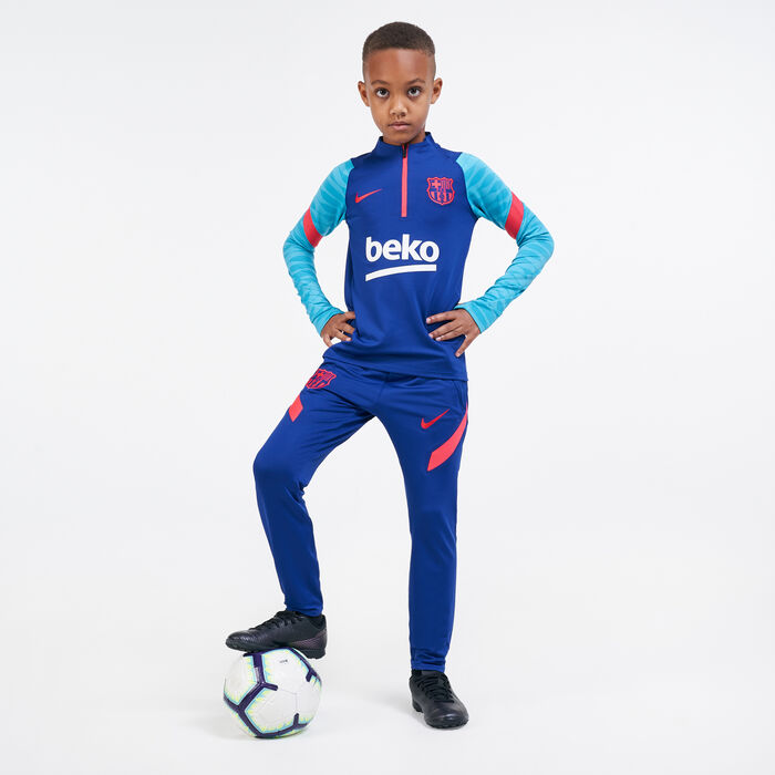Nike Kids' F.C. Barcelona Strike Football Pants (Older Kids) Blue Nike Kids' F.C. Barcelona Strike Football Pants (Older Kids) Blue image number 2