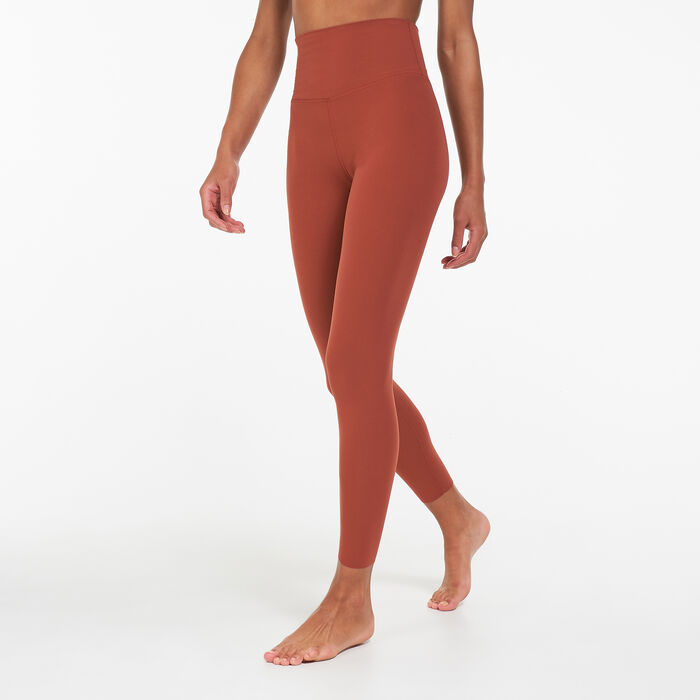 Nike Women's Yoga Luxe 7/8 Leggings Red image number 0