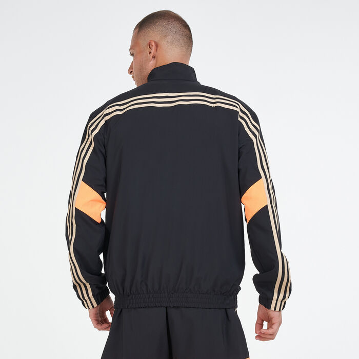 adidas Men's Sportswear 3-Stripes Track Jacket Black adidas Men's Sportswear 3-Stripes Track Jacket Black image number 1