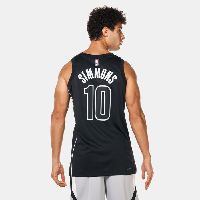 Jordan Men's Brooklyn Nets Statement Edition Tank Top - 2022/23 Black Jordan Men's Brooklyn Nets Statement Edition Tank Top - 2022/23 Black image number 2