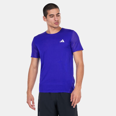 adidas Men's Adizero T-Shirt Blue