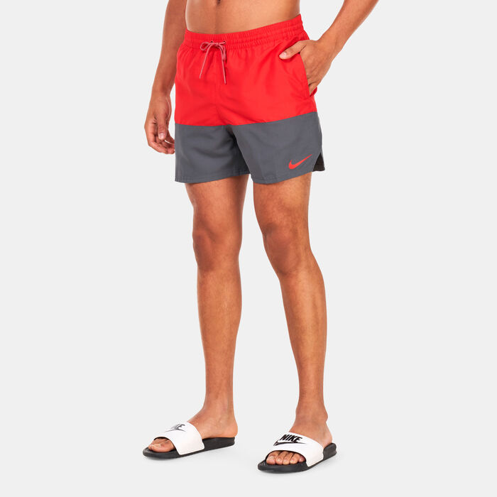 Nike Swim Men's Split Swim Trunks Red image number 0