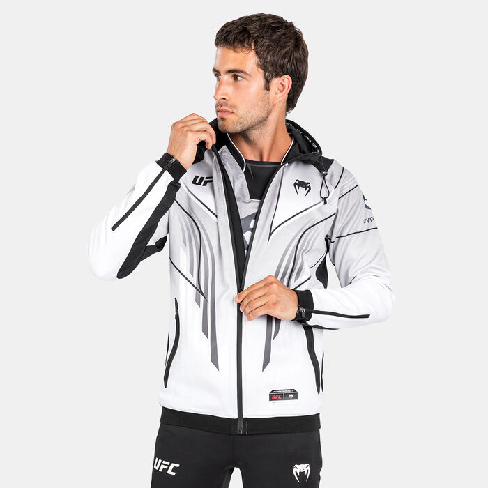 Venum Men's x UFC Authentic Fight Night 2.0 Walkout Hoodie White Venum Men's x UFC Authentic Fight Night 2.0 Walkout Hoodie White image number 0