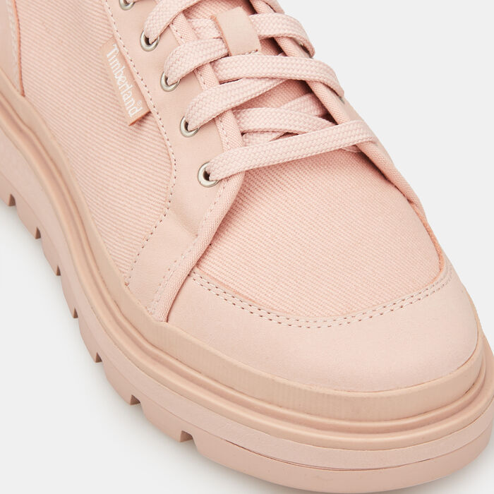 Timberland Women's Ray City Mix Material Shoe Peach Timberland Women's Ray City Mix Material Shoe Peach image number 4