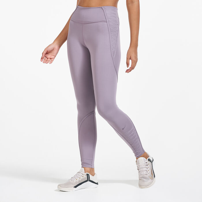 Nike Women's One Luxe 7/8 Leggings Purple Nike Women's One Luxe 7/8 Leggings Purple image number 0