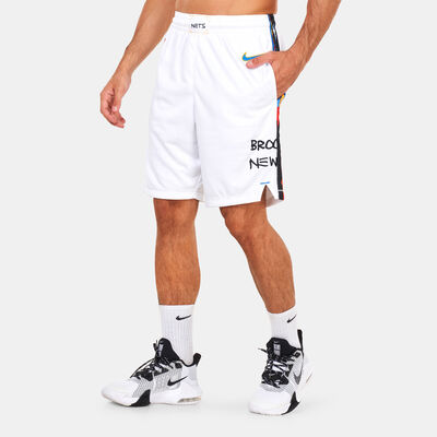 Nike Men’s NBA Brooklyn Nets Dri-FIT 2022 Swingman Shorts White Nike Men’s NBA Brooklyn Nets Dri-FIT 2022 Swingman Shorts White