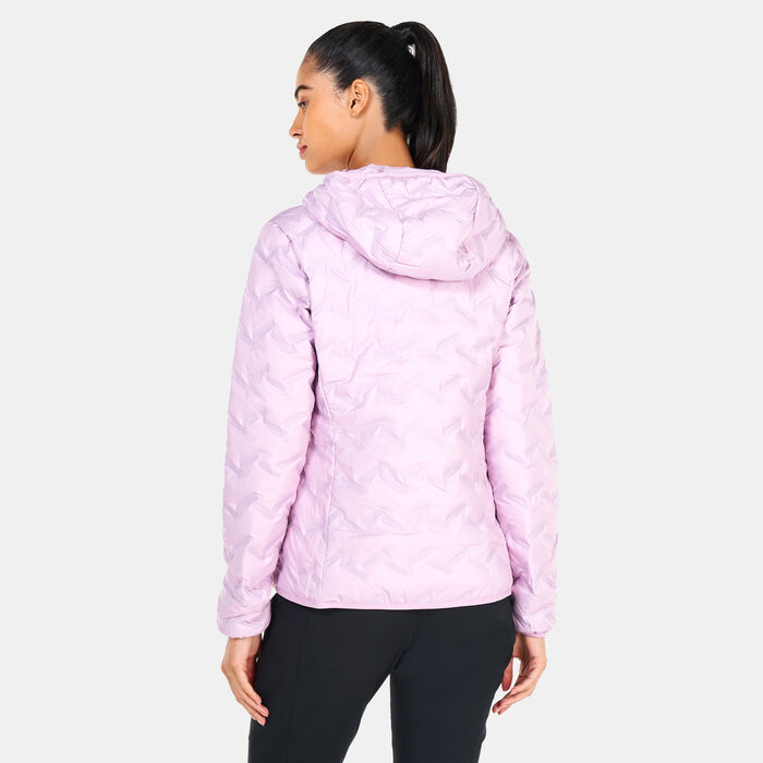 Columbia Women's Delta Ridge™ Down Hooded Jacket Purple Columbia Women's Delta Ridge™ Down Hooded Jacket Purple image number 1