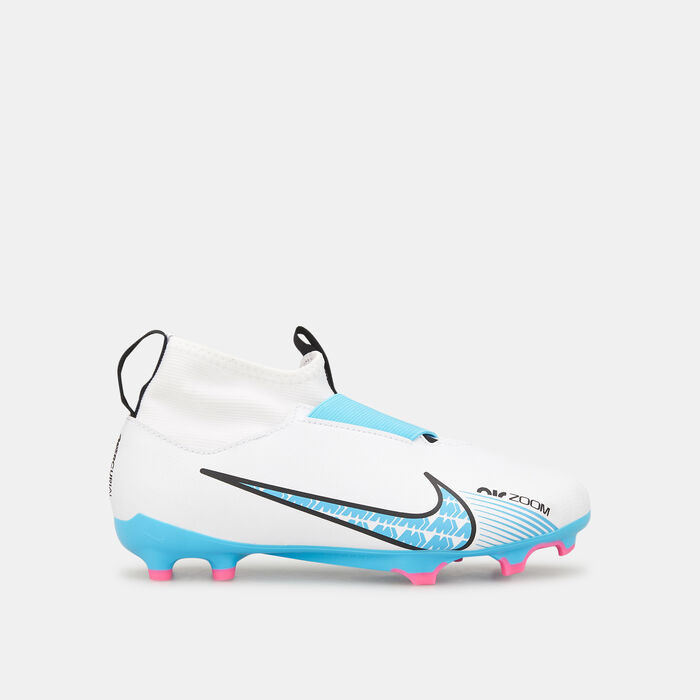 Nike Kids' Mercurial Superfly 9 Academy Multi-Ground Football Shoes White image number 0