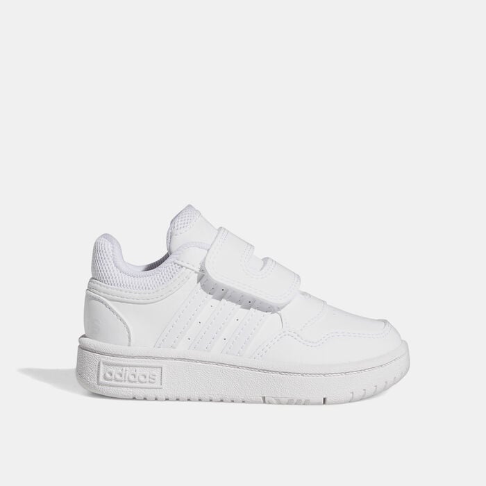 adidas Kids' Hoops Shoe White adidas Kids' Hoops Shoe White image number 0