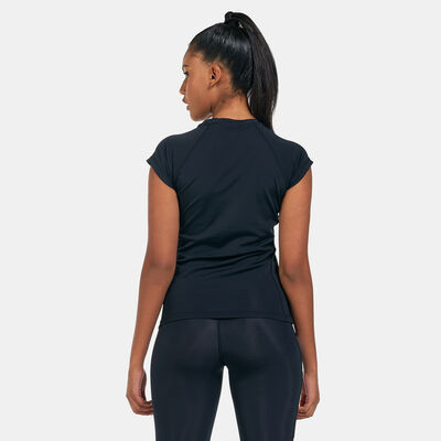 COEGA Women's Capped Sleeves Rashguard Black COEGA Women's Capped Sleeves Rashguard Black