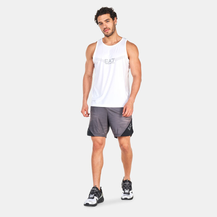 EA7 Emporio Armani Men's VENTUS7 Tank Top White image number 2