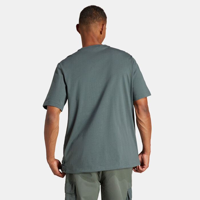 adidas Men's City Escape T-Shirt Grey adidas Men's City Escape T-Shirt Grey image number 1