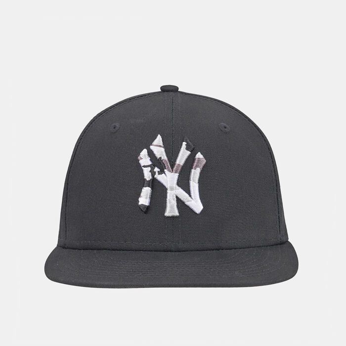 New Era Men's New York Yankees Monocamo Infill 59FIFTY Cap Black image number 0